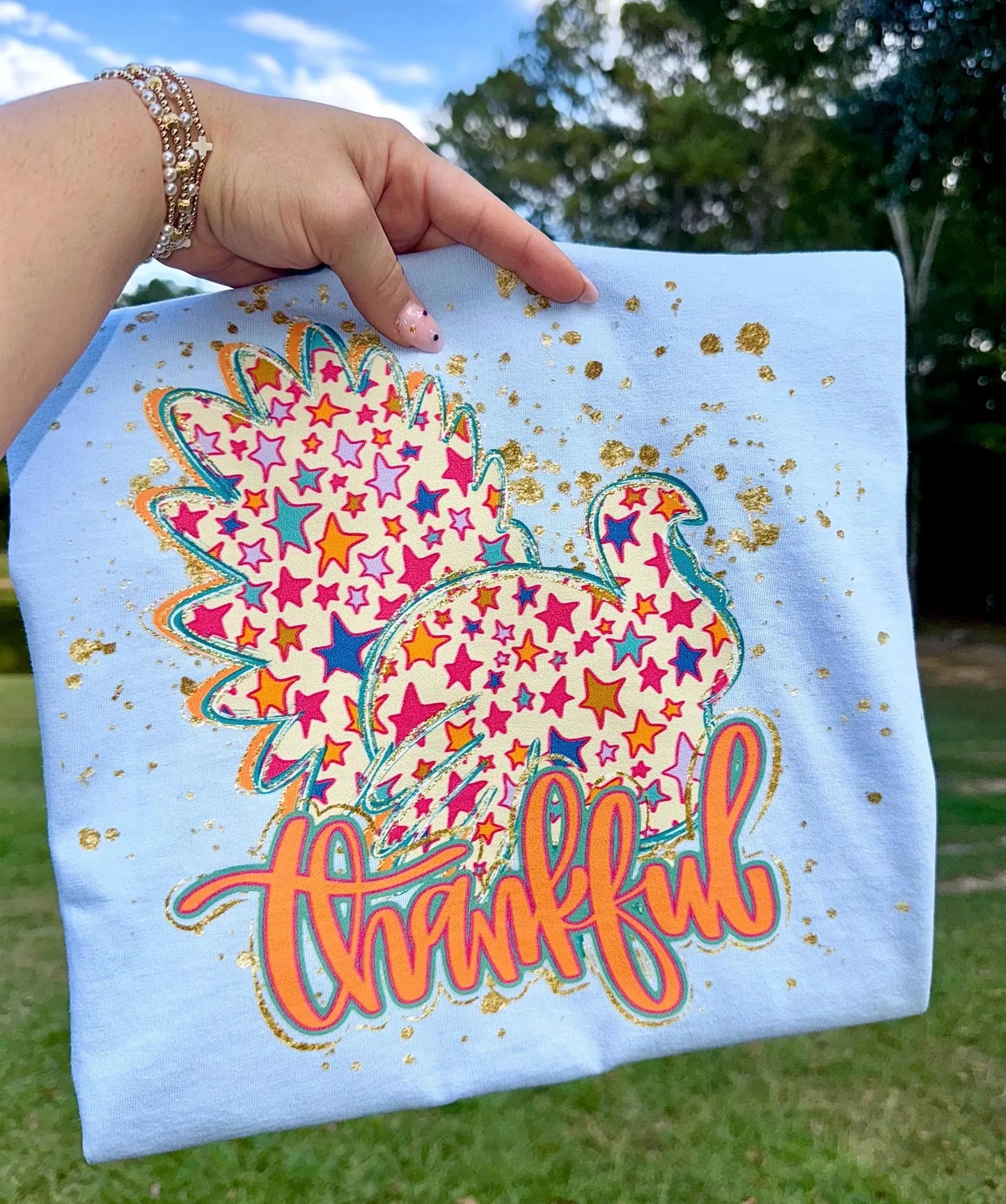 Thankful Star Turkey - Multiple Sizes