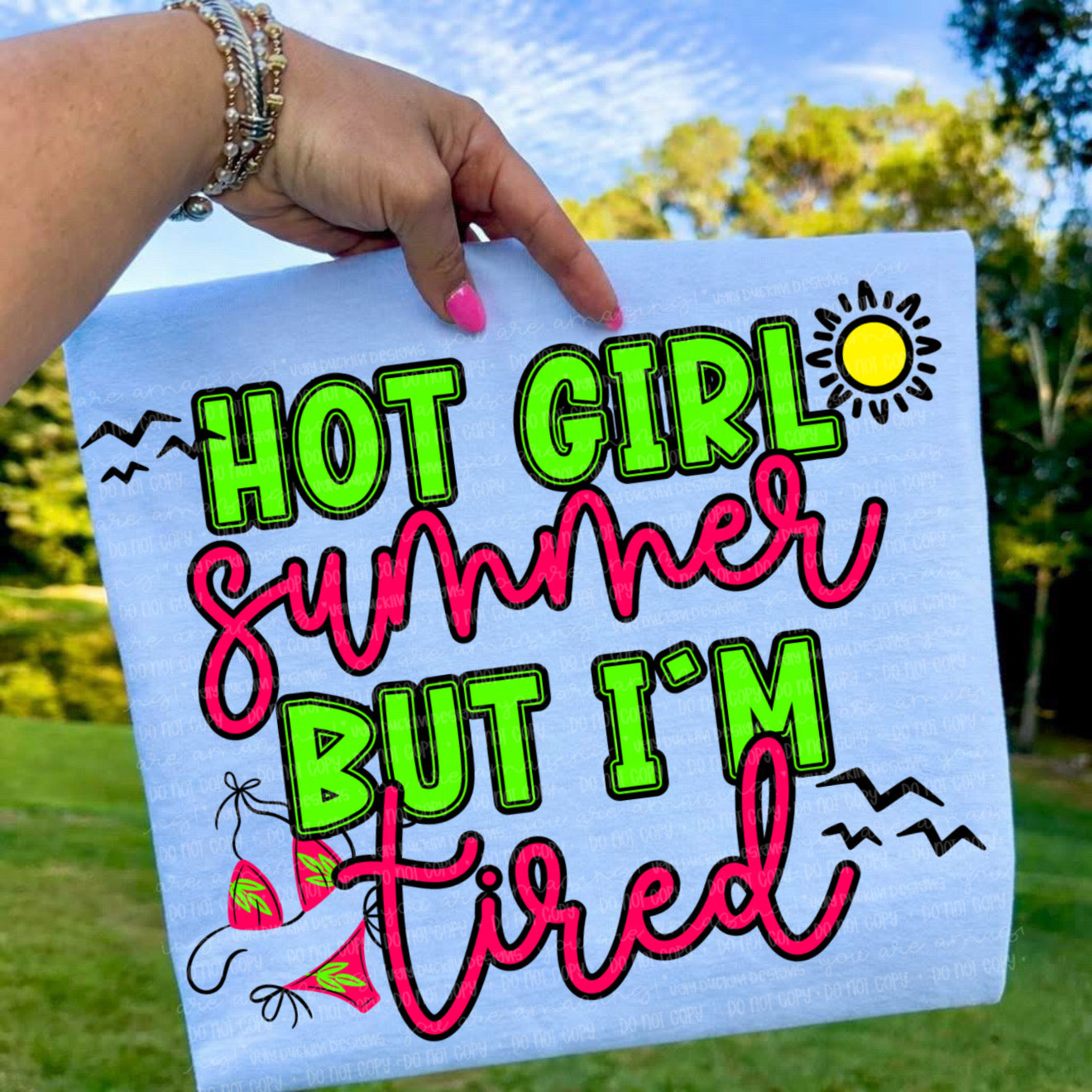 Hot Girl Summer - Multiple Sizes - Chasing Summers Collab