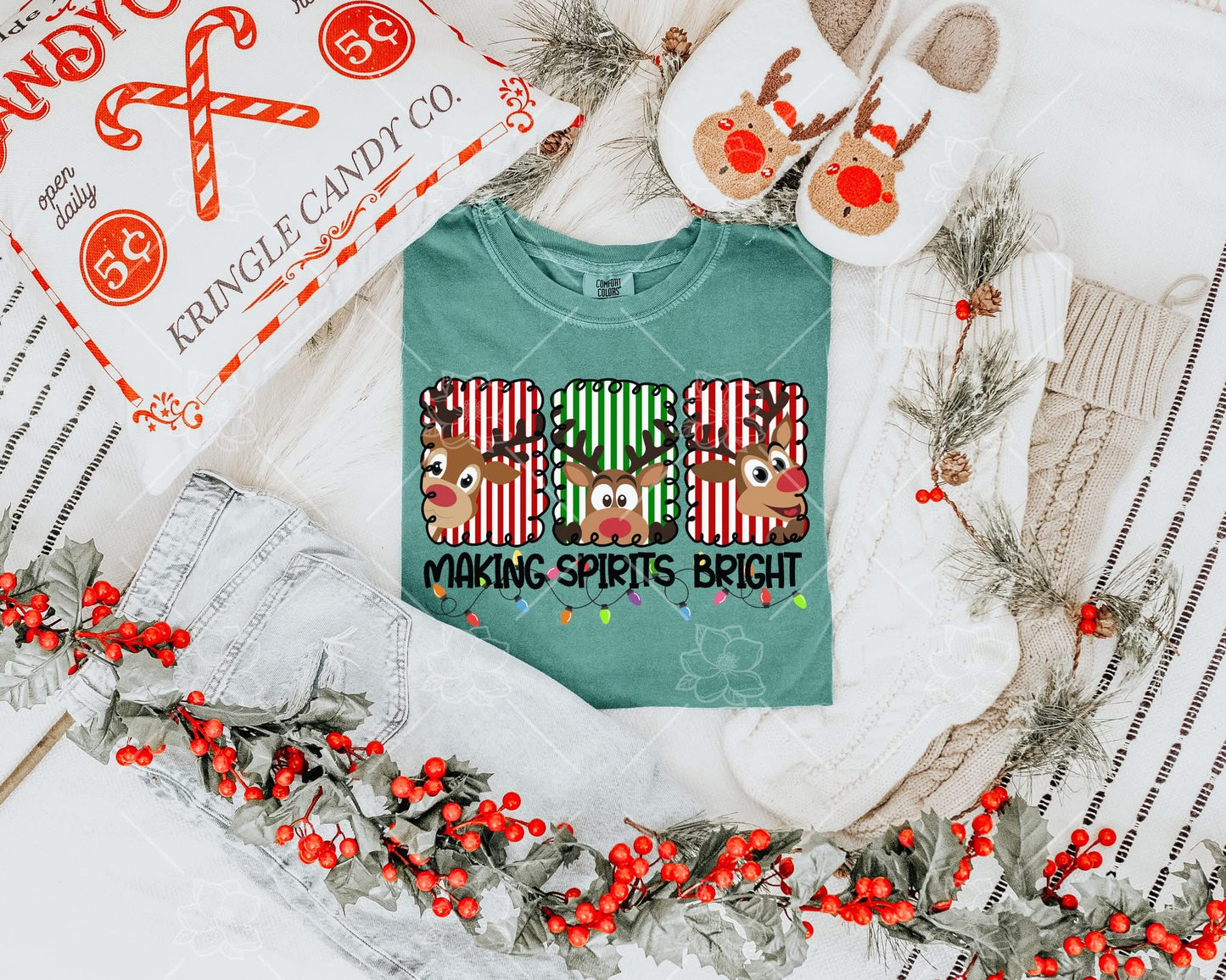 Making Spirits Bright - Multiple Sizes