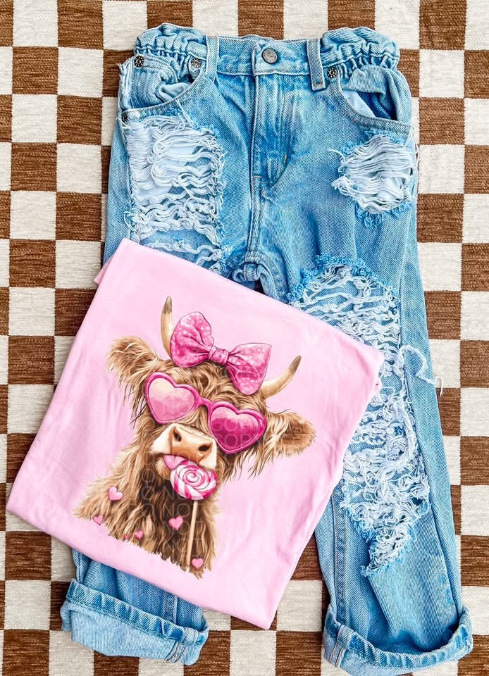 Valentines Cow - Multiple Sizes