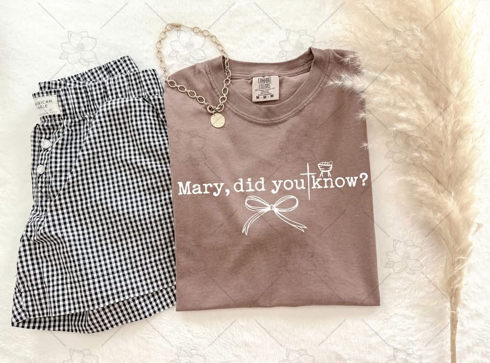 Mary did you know - Multiple Sizes