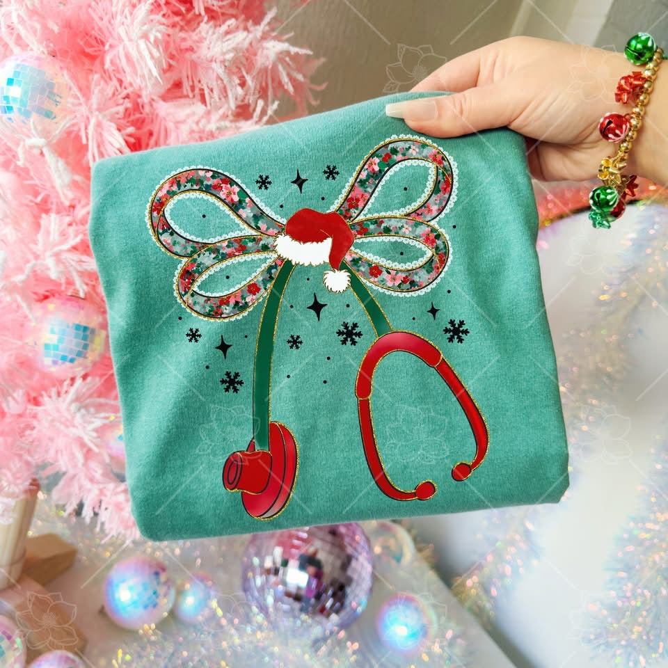 Green & Red Stethoscope - Multiple Sizes