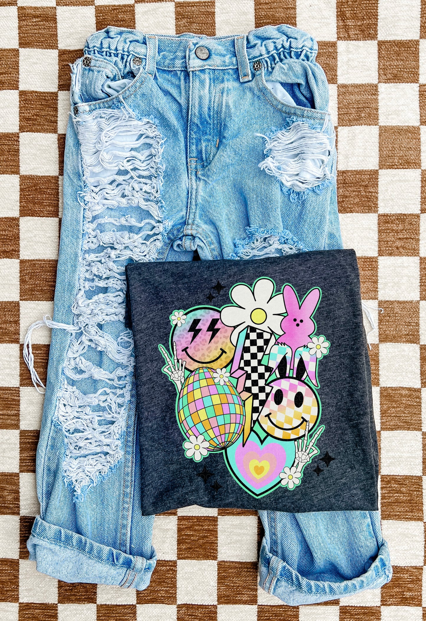 Retro Easter Collage - Multiple Sizes