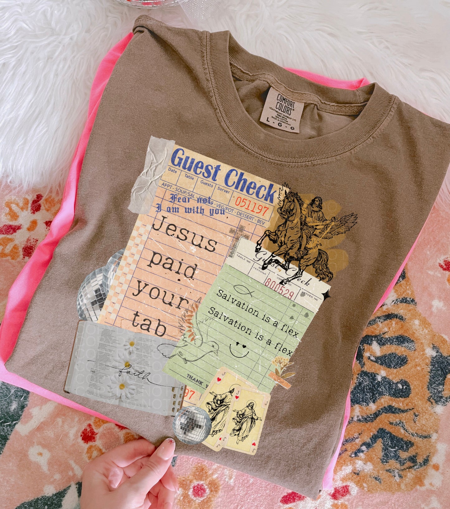 Jesus paid your tab - Multiple Sizes