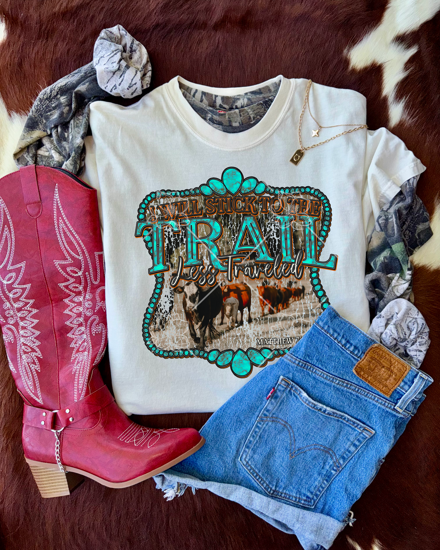 Trail less traveled - Multiple Sizes