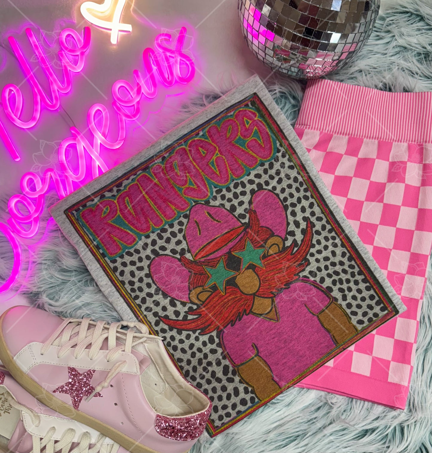 Preppy Dotted Mascots - Multiple Sizes/Teams