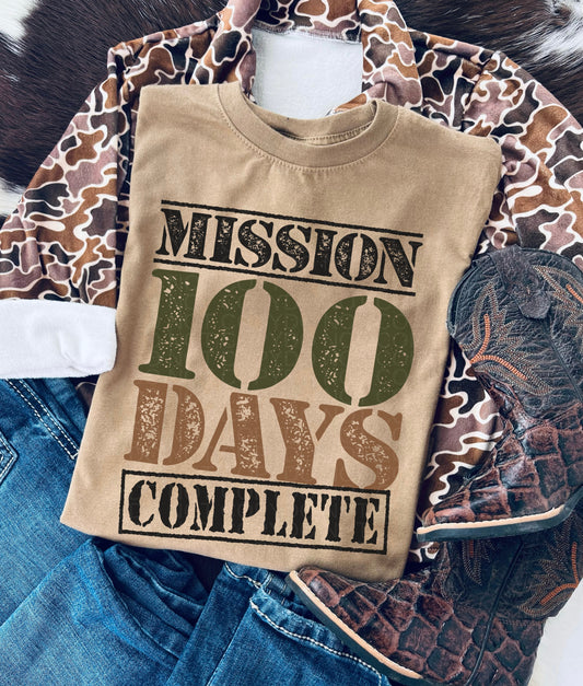 Mission 100 Days- Multiple Sizes