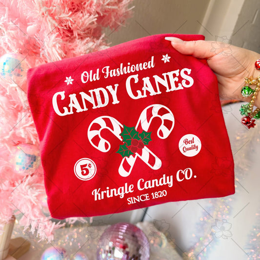 Old Fashioned Candy Canes - Multiple Sizes