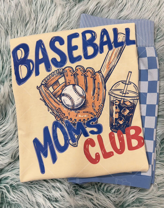 Baseball Moms Club - Multiple Sizes