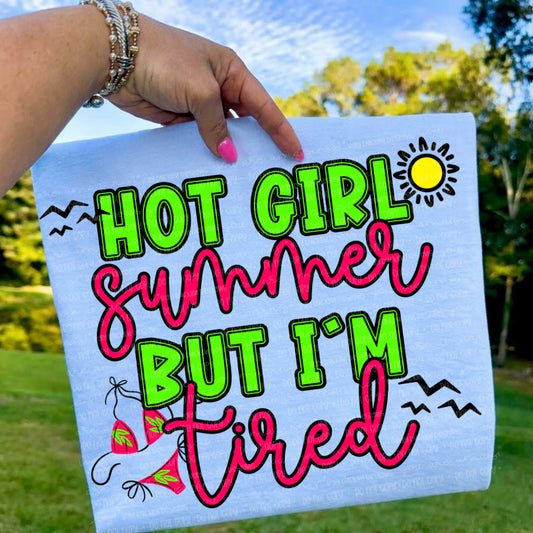Hot Girl Summer - Multiple Sizes - Chasing Summers Collab