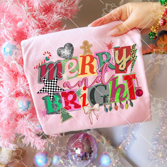 Merry & Bright - Multiple Sizes