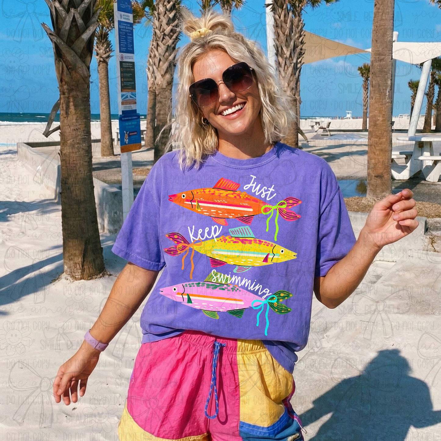 Just Keep Swimming - Multiple Sizes - Chasing Summers Collab