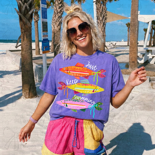 Just Keep Swimming - Multiple Sizes - Chasing Summers Collab