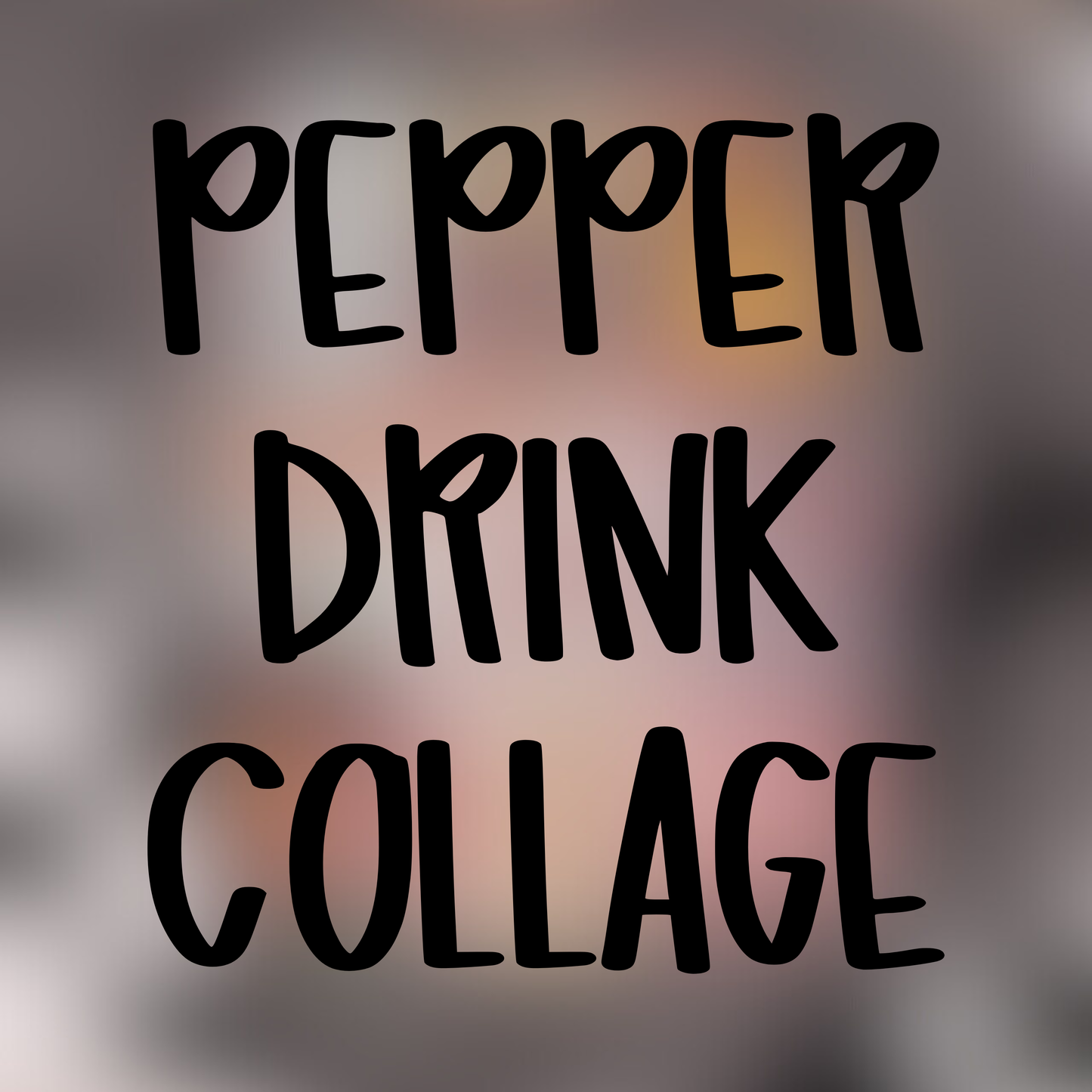 Pepper Drink Collage - Multiple Sizes