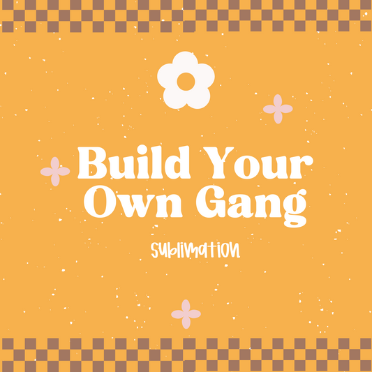 Build Your Own Sublimation Gang Sheet