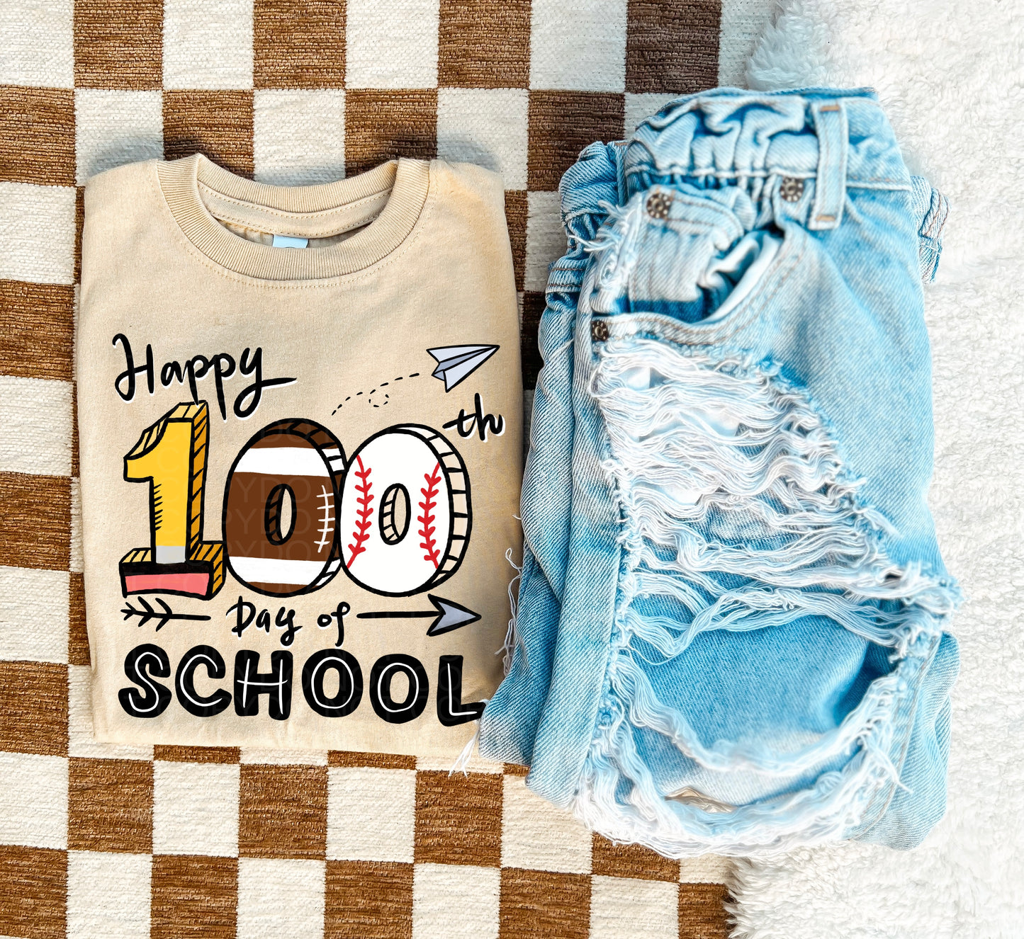 100 Day of School Sports- Multiple Sizes