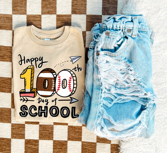 100 Day of School Sports- Multiple Sizes