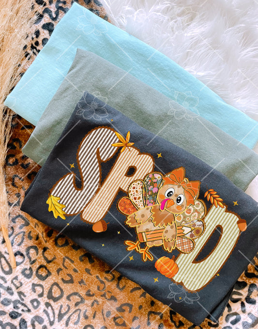 SPED Turkey - Multiple Sizes