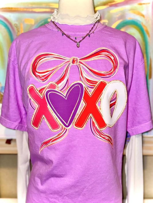 Xoxo bow - Multiple Sizes
