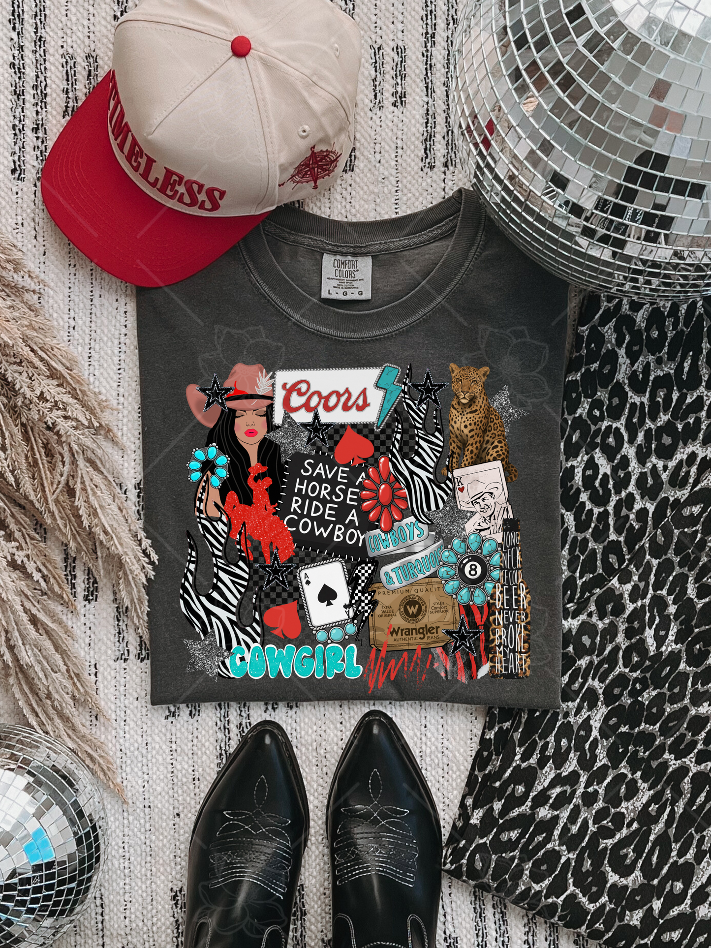 Save A Horse(Dark Hair)- Multiple Sizes