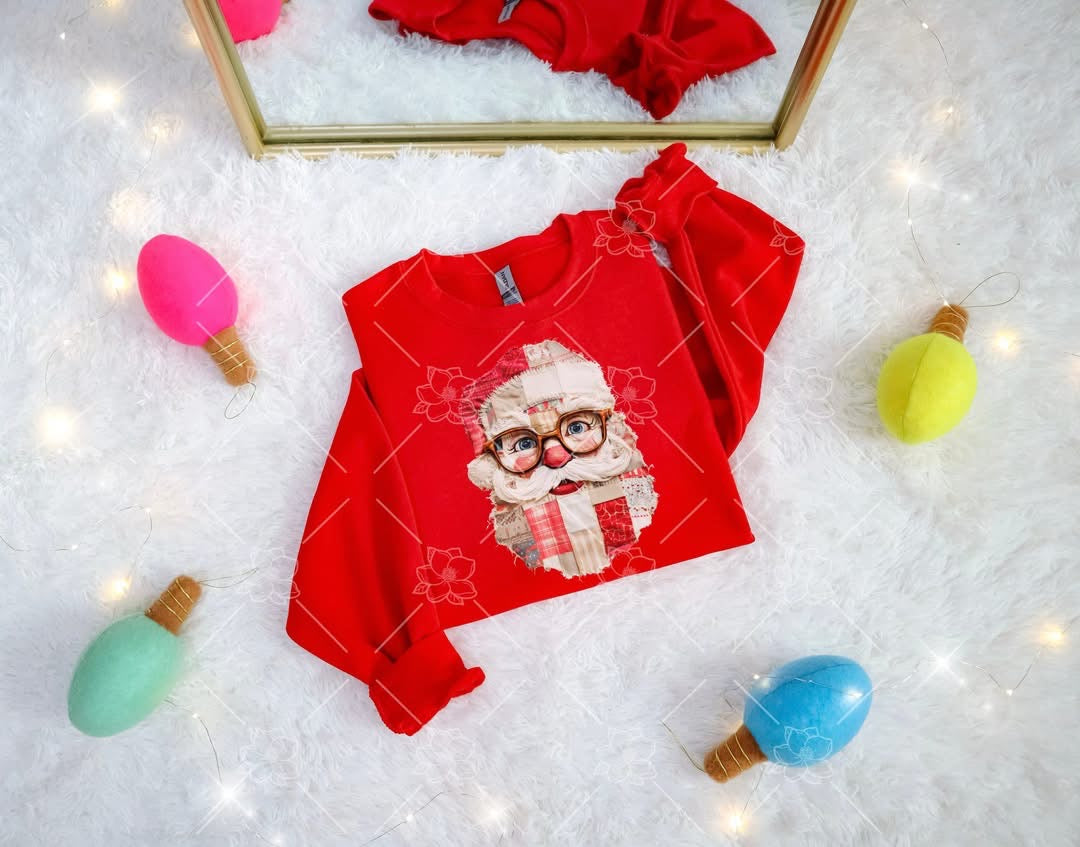 Patch Work Santa - Thrifty Thursday