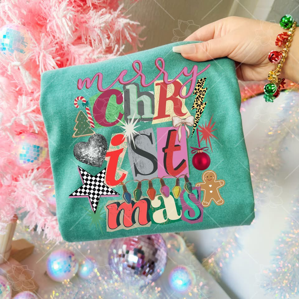 Merry Christmas Y2K - Multiple Sizes