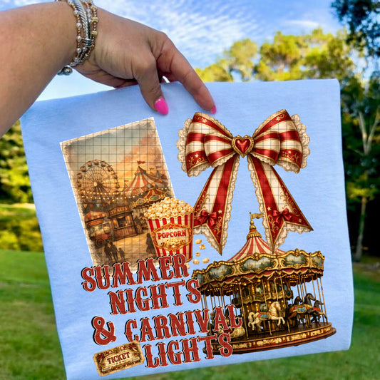 Summer Nights & Carnival Lights - Multiple Sizes - Chasing Summers Collab