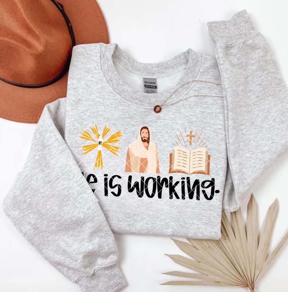 He is working - Bible version