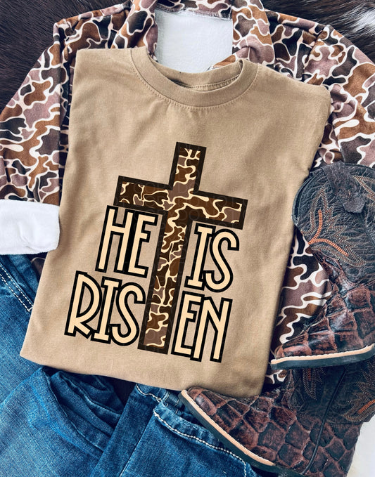 He is Risen Camo - Multiple Sizes