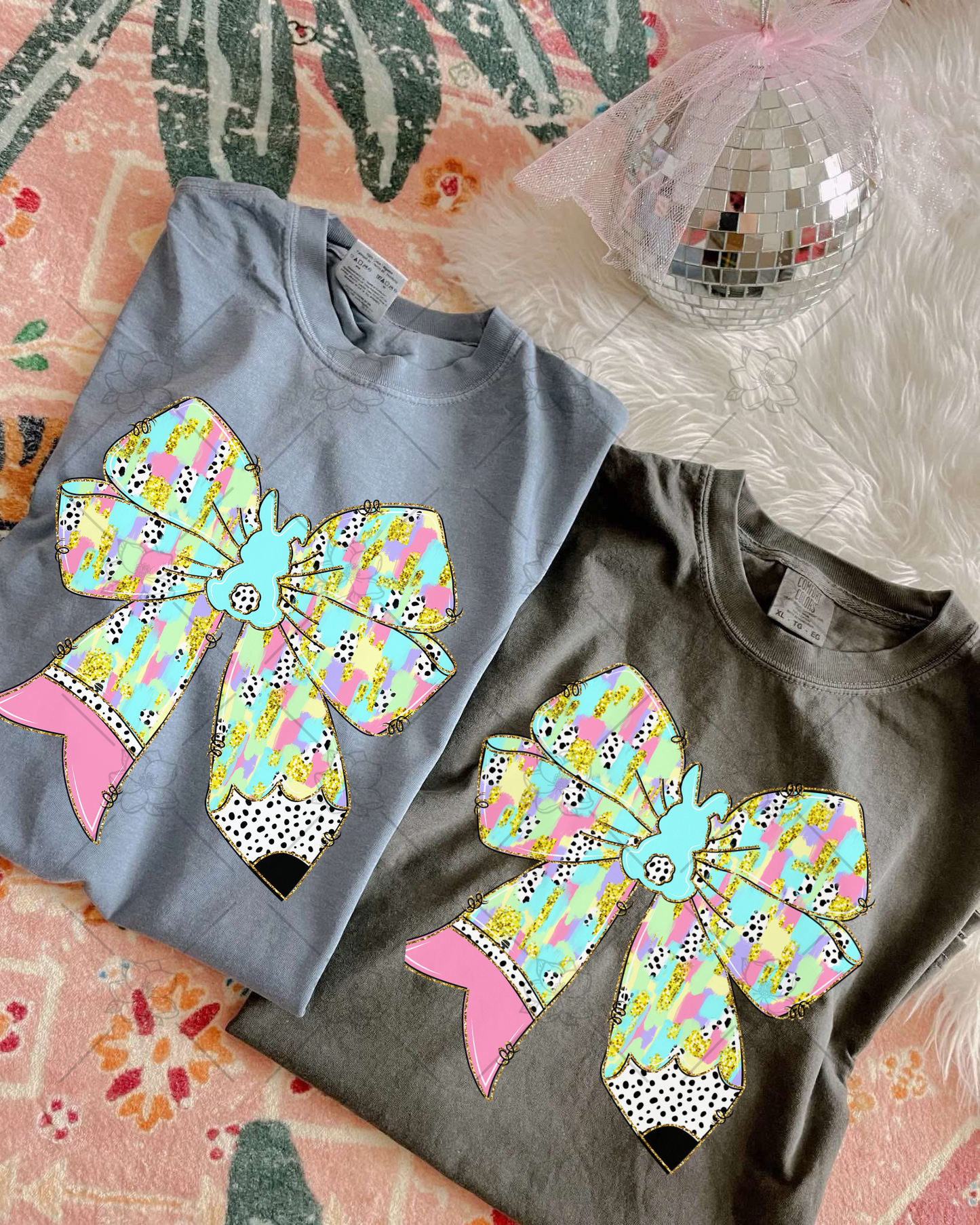 Teacher Easter Bow - Multiple Sizes