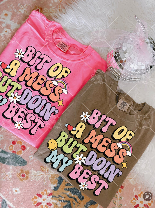 Bit of a mess - Multiple Sizes