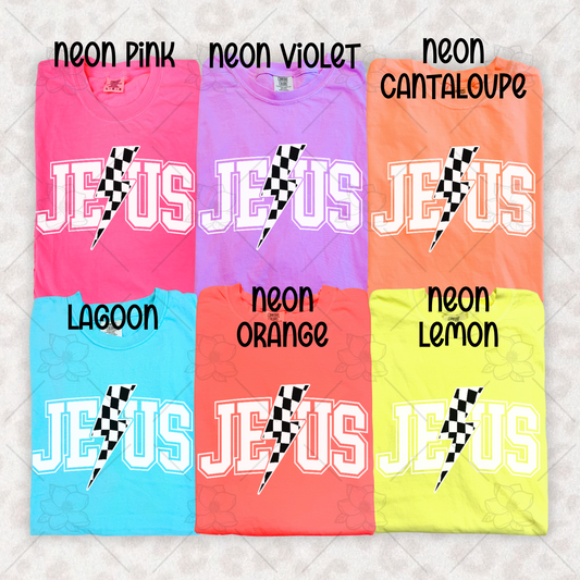 Jesus Checkered - Multiple Sizes