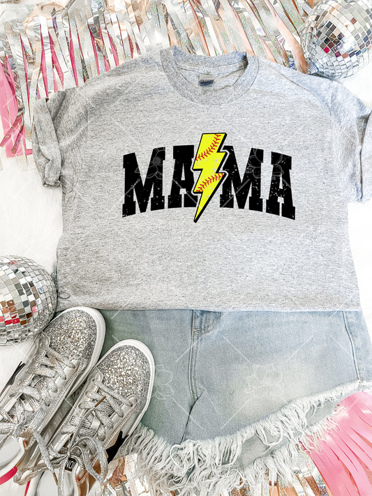 Softball Lightning - Multiple Sizes