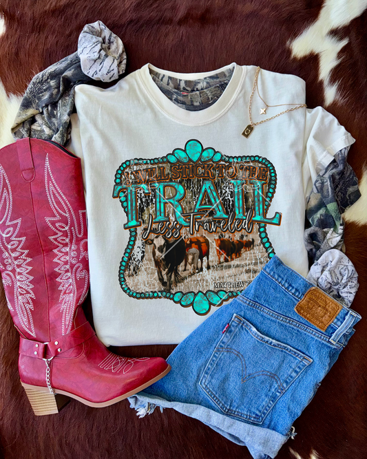 Trail less traveled - Multiple Sizes