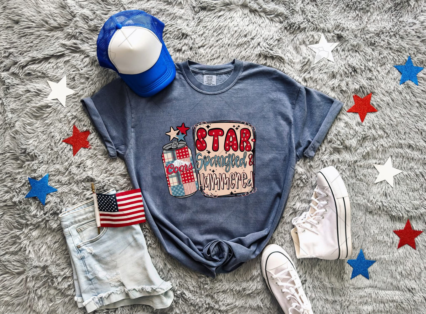Star spangled hammed C- Multiple Sizes