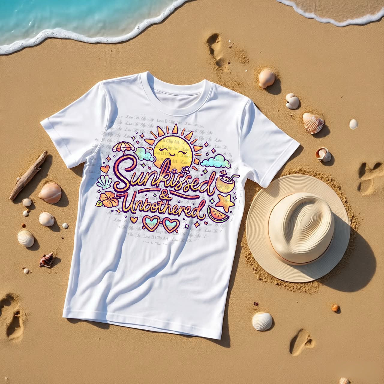 Sunkissed & Unbothered - Multiple Sizes - Chasing Summers Collab